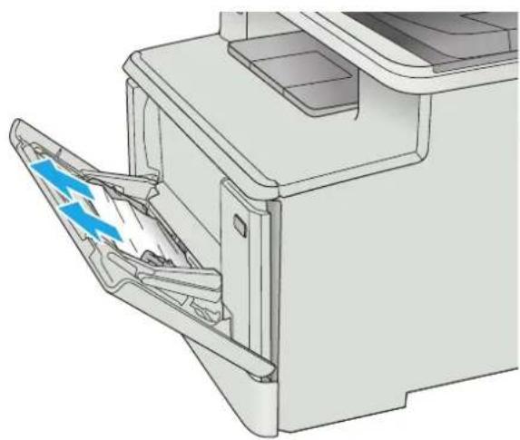 HP LaserJet Pro M477fdw - Åtgärda papperstrassel i fack 1 - 2