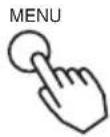 3M X50C - Press the MENU button - 1