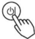 3M X50C - Press the STANDBY/ON button of the remote control or on/off button of the control panel - 1