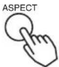 3M X50C - Press the ASPECT button - 1