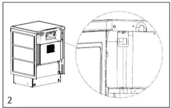 Husqvarna-Electrolux QSG7238 - Justera sockelns höjd - 4