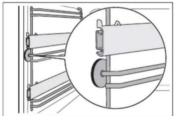 Husqvarna-Electrolux QSG7238 - Borttagning av ugnsstegar - 3