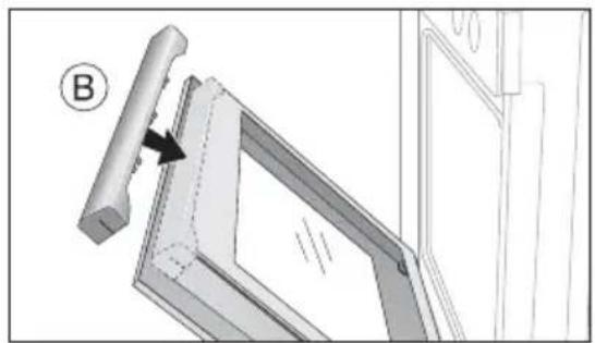 Husqvarna-Electrolux QCE7408K - Byte av ugnslampan på sidan/ rengöring av skyddsglaset - 16