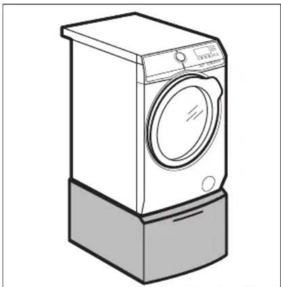 Husqvarna-Electrolux QWG16870CT - Piedestal med läda - 1