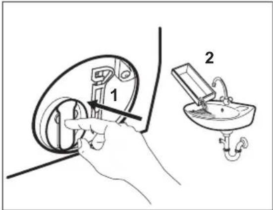 Husqvarna-Electrolux QWG16870CT - Gör enligt följande för att rengöra pumpen: - 4