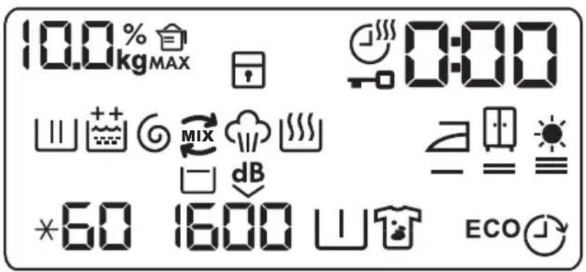 AEG L8WBM163C - Display - 1