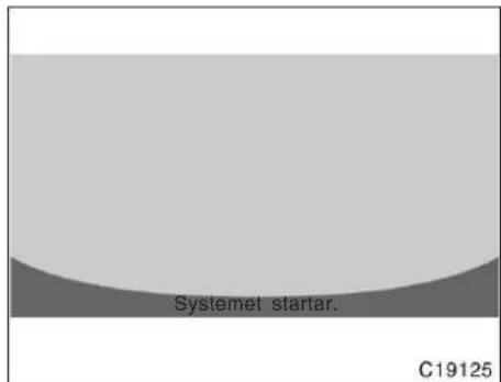 Systemet startar. C19125