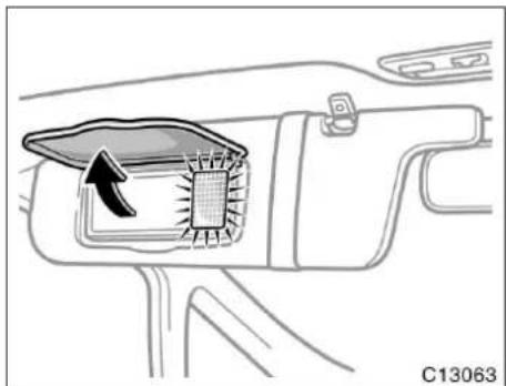 TOYOTA Previa (2003) - WARNING - 1