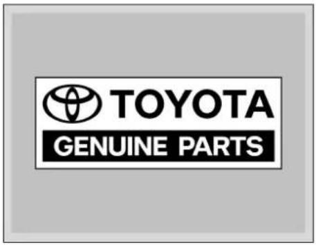 TOYOTA GENUINE PARTS