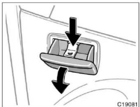 TOYOTA Previa (2003) - Yttertermometer Cigarettändare och askkoppar - 3