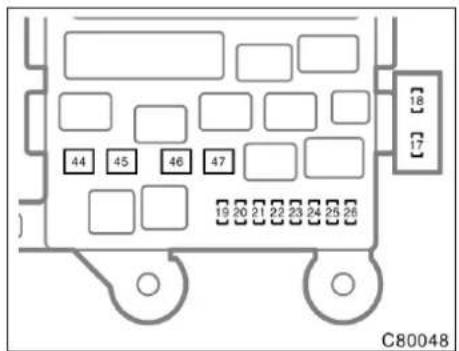 44 45 46 47 19 20 21 22 23 24 25 26 C80048