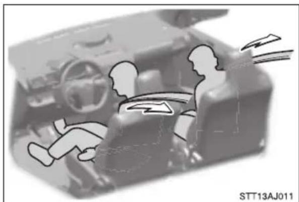 TOYOTA IQ (2008) - Bältessträckare (framsäte) - 1