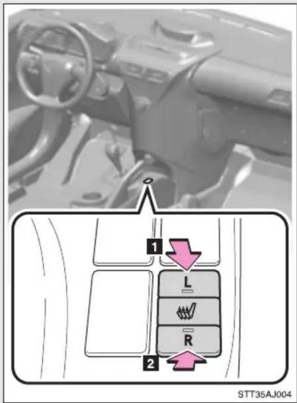 TOYOTA IQ (2008) - Stolvärme\* - 1