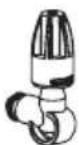 ALTO Excellent 125/135 X-Tra - Underspol- munstycke - 1