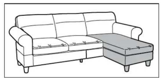 IKEA EKTORP (+ chaise longue) - EKTORP - 14