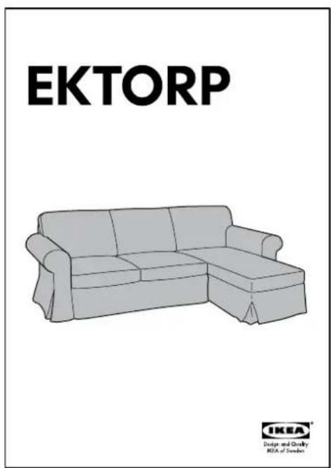 EKTORP IKEA® Design and Quality RDA of Sweden