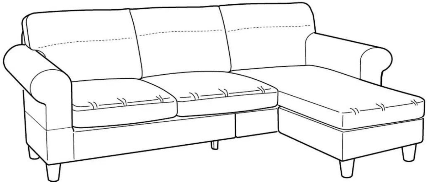 IKEA EKTORP (+ chaise longue) - EKTORP - 1