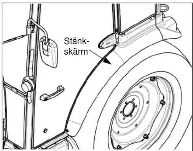 LS XR50 - Stänkskärm - 1