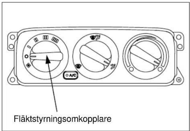 LS XR50 - Ventilation (endast förarhytt) - 2