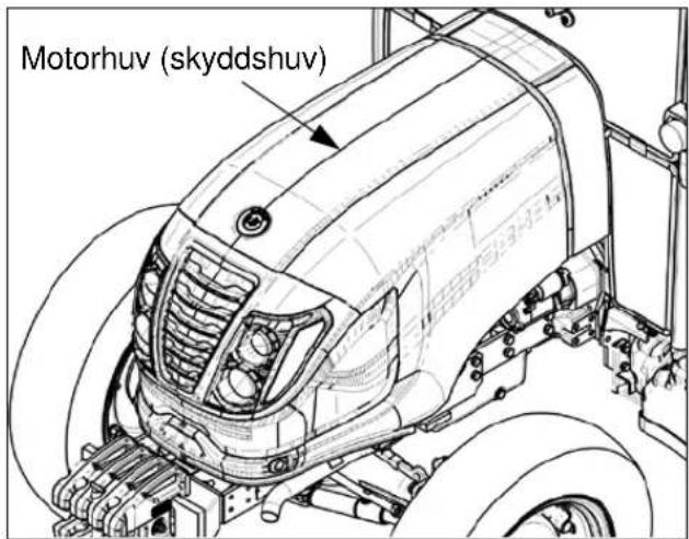 LS XR50HST - Motorhuv (skyddshuv) - 1