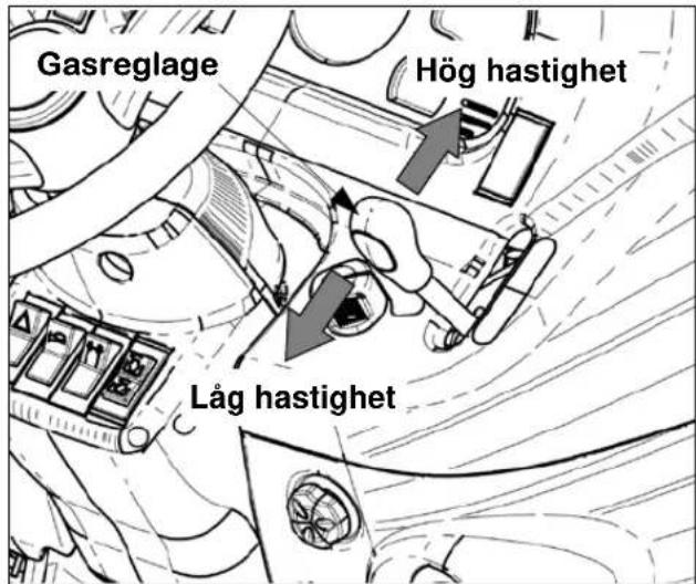 LS XR50HST - Gasreglage - 1