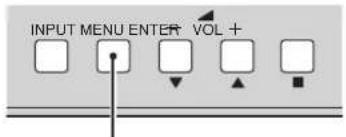 INPUT MENU ENTER VOL +