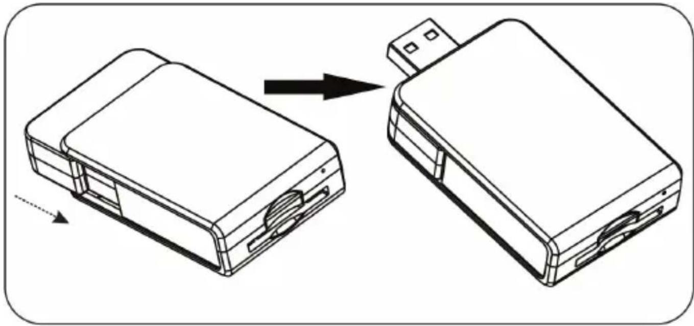 ST Lab U-830 - To open the reader - 1