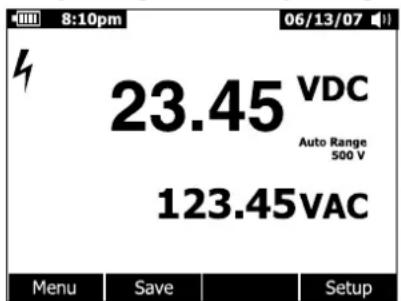 FLUKE 287/EUR - Mätning av växelströms- och likströmssignaler - 2