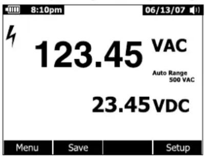 FLUKE 287/EUR - Mätning av växelströms- och likströmssignaler - 1
