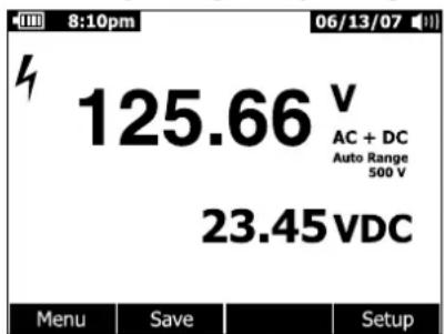 FLUKE 287/EUR - Mätning av växelströms- och likströmssignaler - 3