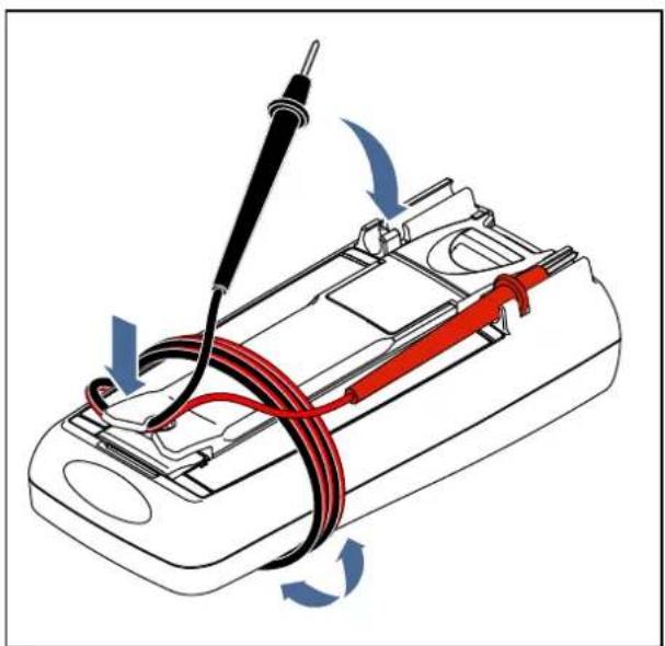 FLUKE 287/EUR - Förvaring av mätsladdar - 1