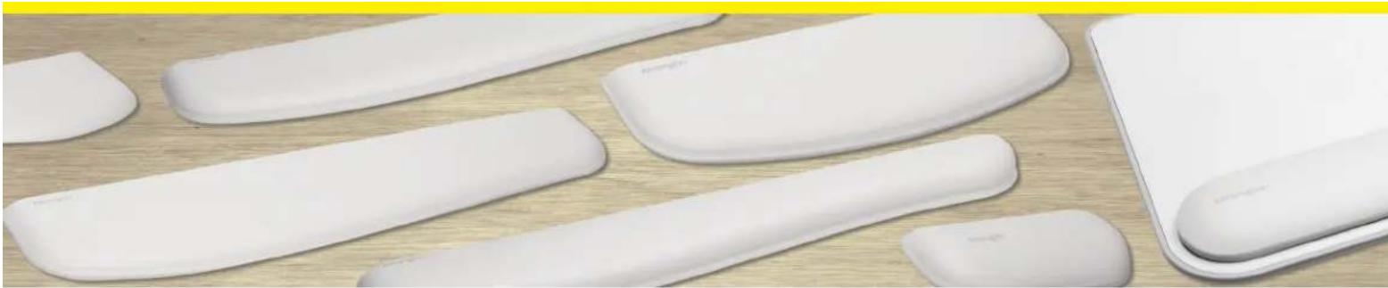 KENSINGTON K50437WW - ErgoSoft™ Wrist Rest Mouse Pad for Standard Mouse - 2
