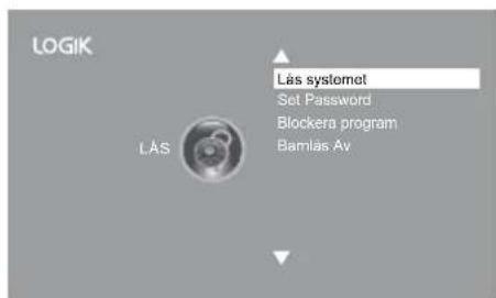 LOGIK Läs systomet Set Password Blockera program Bamläs Av