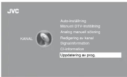 JVC LT-55E55B - Programuppdatering (trådlös nedladdning) (DVB-T) - 3