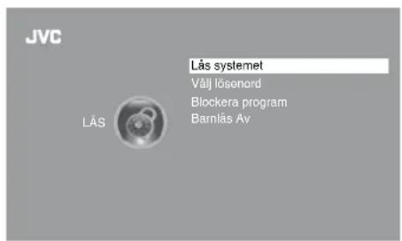 JVC LT-55E55B - Lås systemet - 2