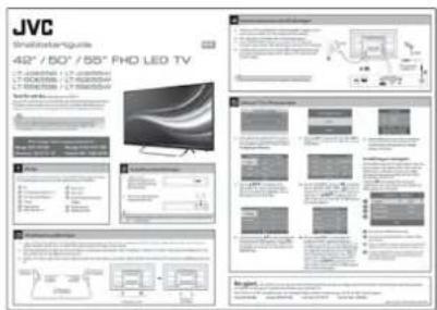 JVC LT-55E55B - Packa upp TV:n - 7