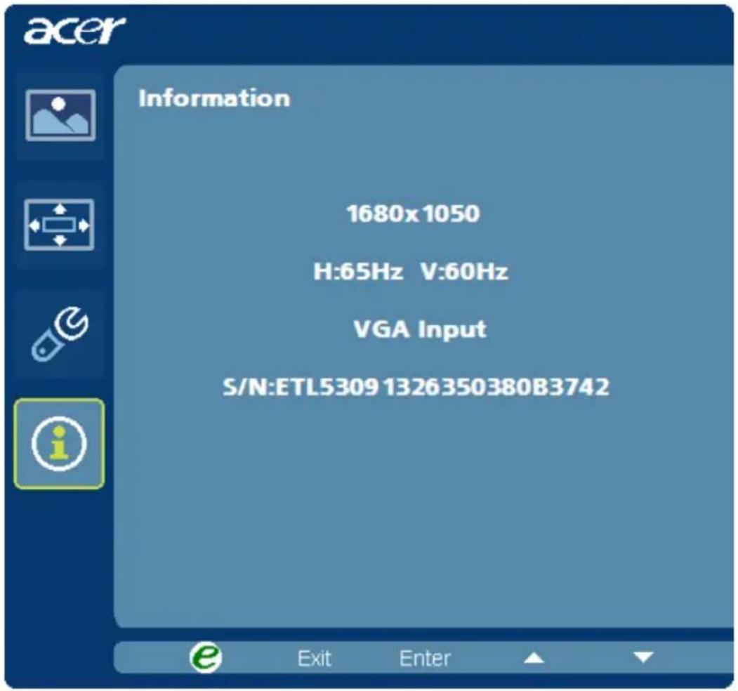 ACER G215HV - Produktinformation - 1