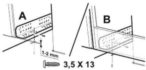 A 1-2 mm 3,5 X 13 B