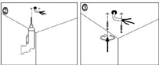 Technical diagram showing two methods of a tool or device with labeled components and directional arrows, likely illustrating a mechanical or electrical setup.