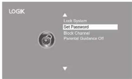Logik L32LED11 - Set Password - 5