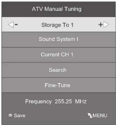 Logik L32LED11 - Channel Edit (ATV / DTV Mode) - 2