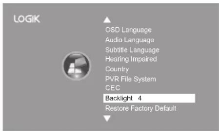 Logik L32LED11 - Backlight - 3