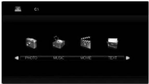 C:\ PHOTO MUSIC MOVE TEXT