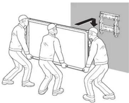 SHARP TL-M5200 - ■ Mounting the monitor on the wall - 6