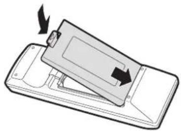 SHARP TL-M5200 - Installing the batteries - 3