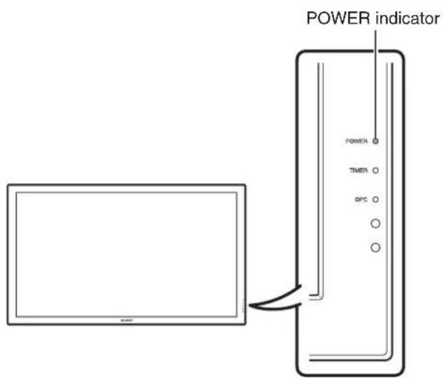 SHARP TL-M5200 - Turning on the power - 2