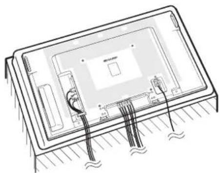 SHARP TL-M5200 - ■ Mounting the monitor on the wall - 4