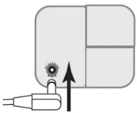 Diagram showing a gear mechanism interacting with a device, no text or symbols present