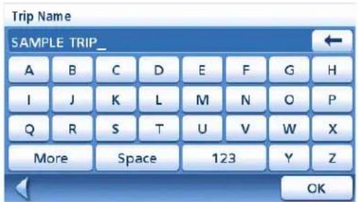 Trip Name SAMPLE TRIP_ A B C D E F G H I J K L M N O P Q R S T U V W X More Space 123 Y Z OK