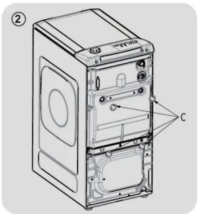 CANDY CVSGT G374DM/1-84 - INSTALLAZIONE - 2